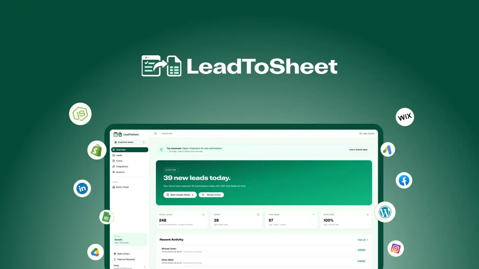 LeadToSheet Review