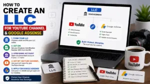 How to Create an LLC for YouTube Channel & Google AdSense