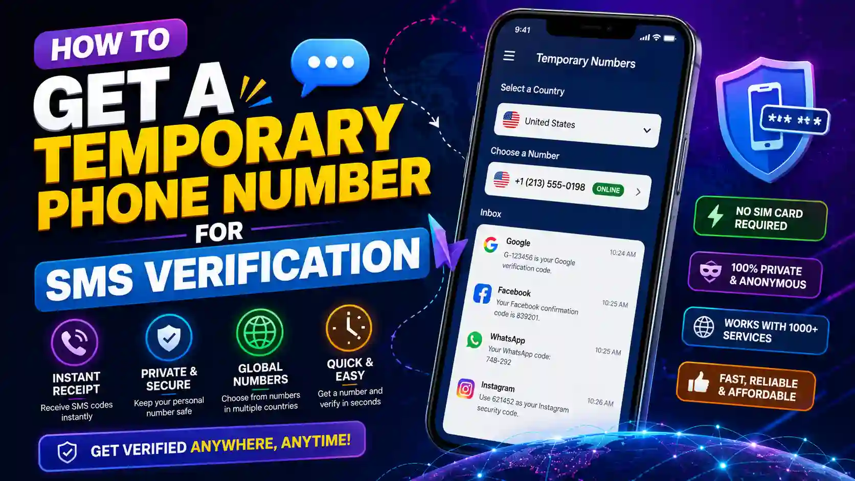 How to Get a Temporary Phone Number for SMS Verification