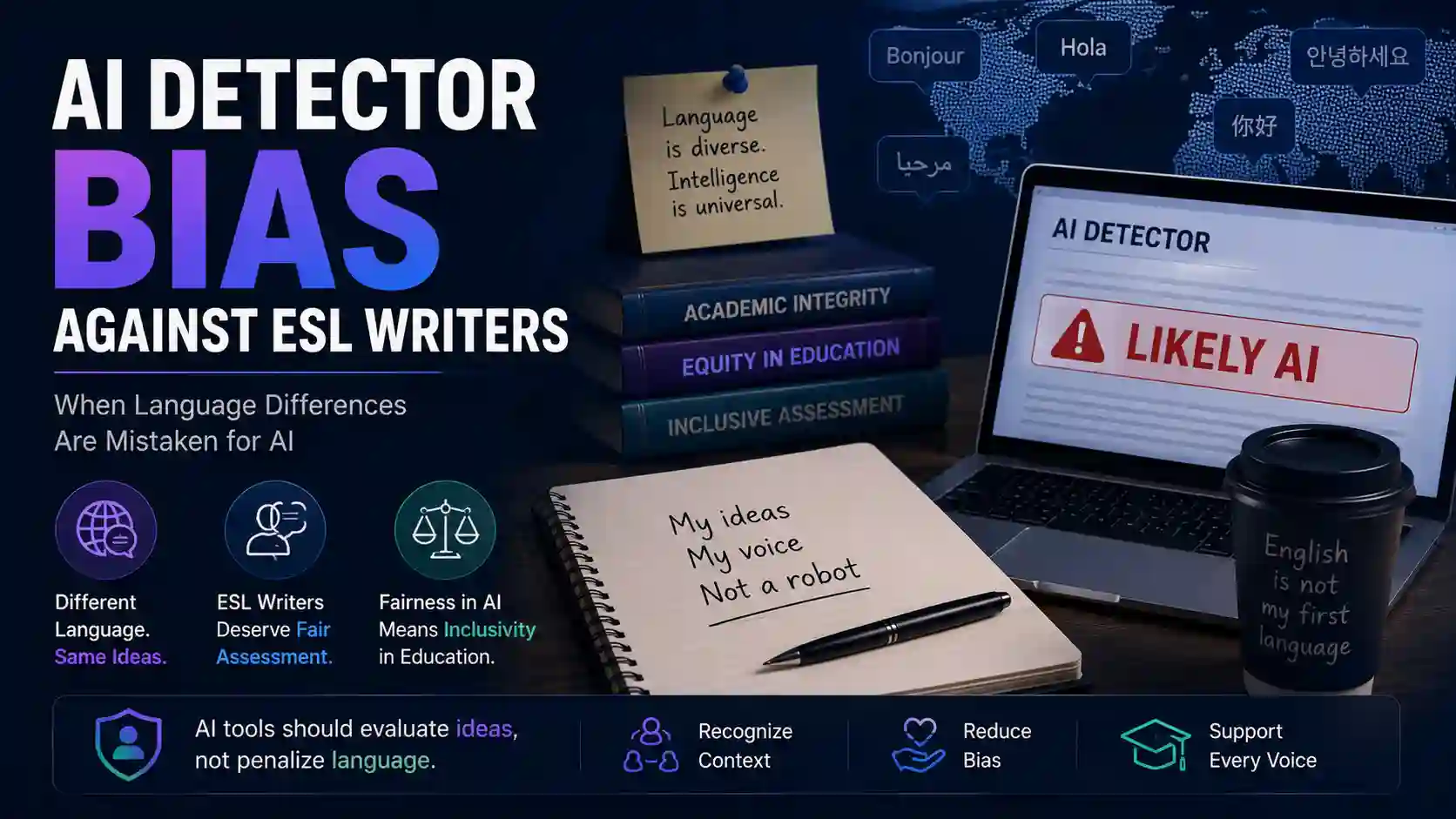 AI Detector Bias Against ESL Writers