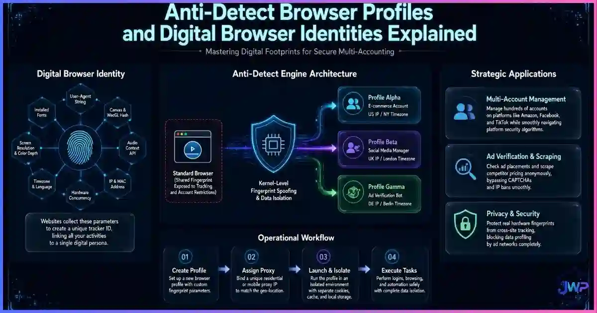 Anti-Detect Browser Profiles and Digital Browser Identities