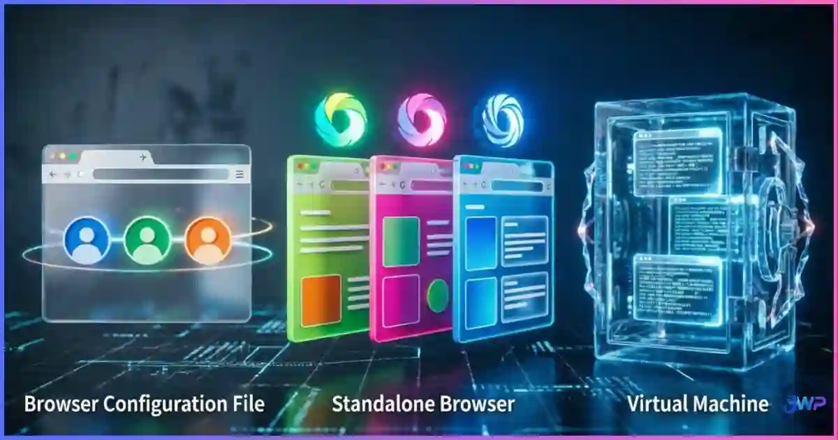 Browser Profiles vs Separate Browsers vs Virtual Machines