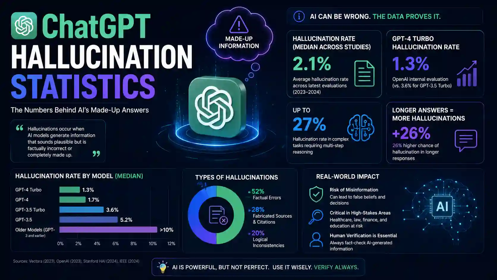 ChatGPT Hallucination Statistics
