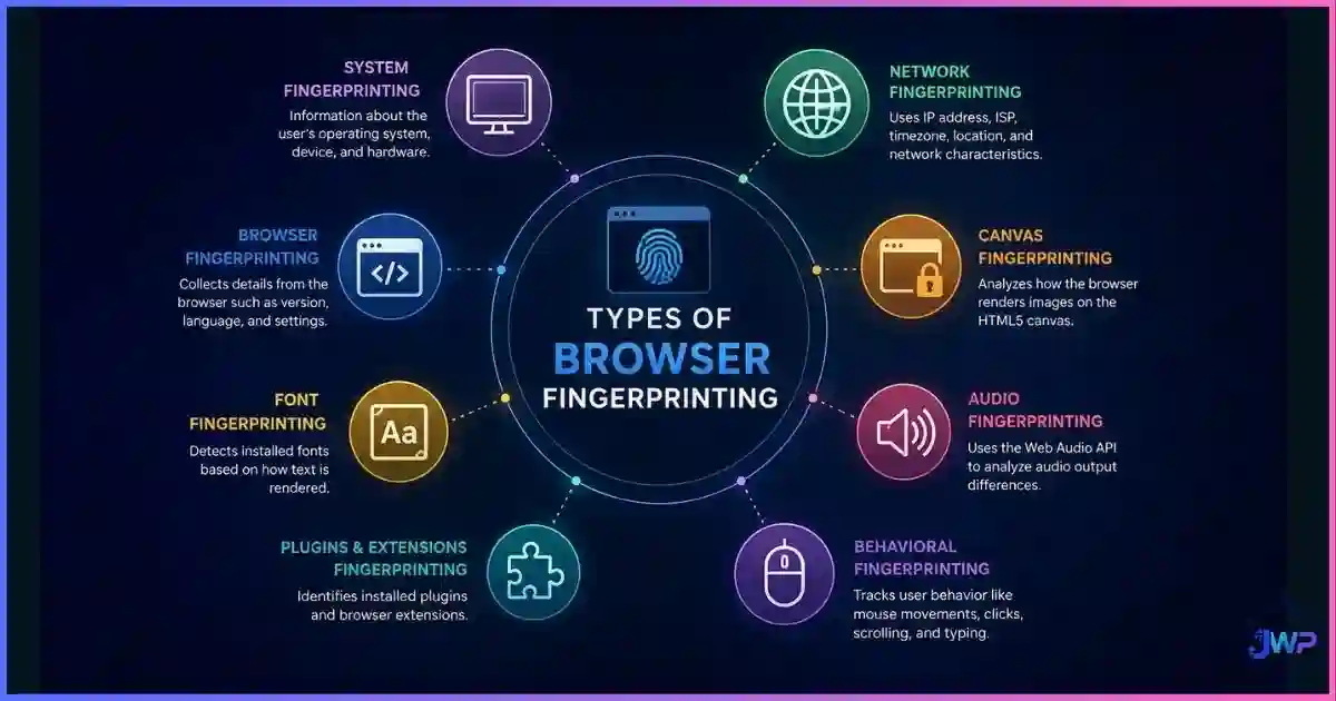 Types of Browser Fingerprinting